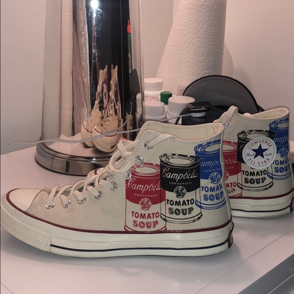 Limited addition Andy Warhol converse